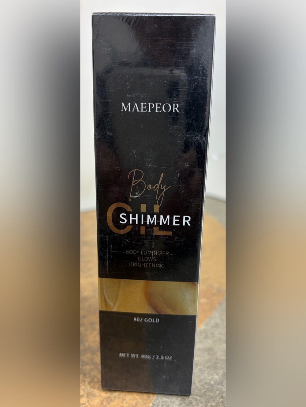 Body Shimmer Oil Luminizer Glow Brightening